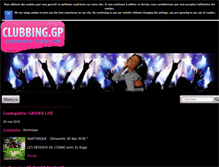 Tablet Screenshot of clubbing.gp